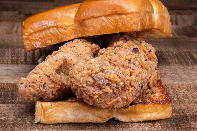 Build Your Own Fried Chicken Sandwich
