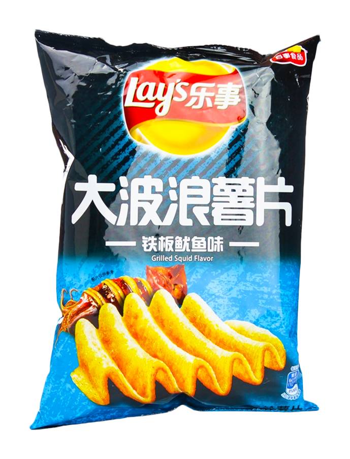 Lay's Crisps - Sizzling Squid Flavor (70g)