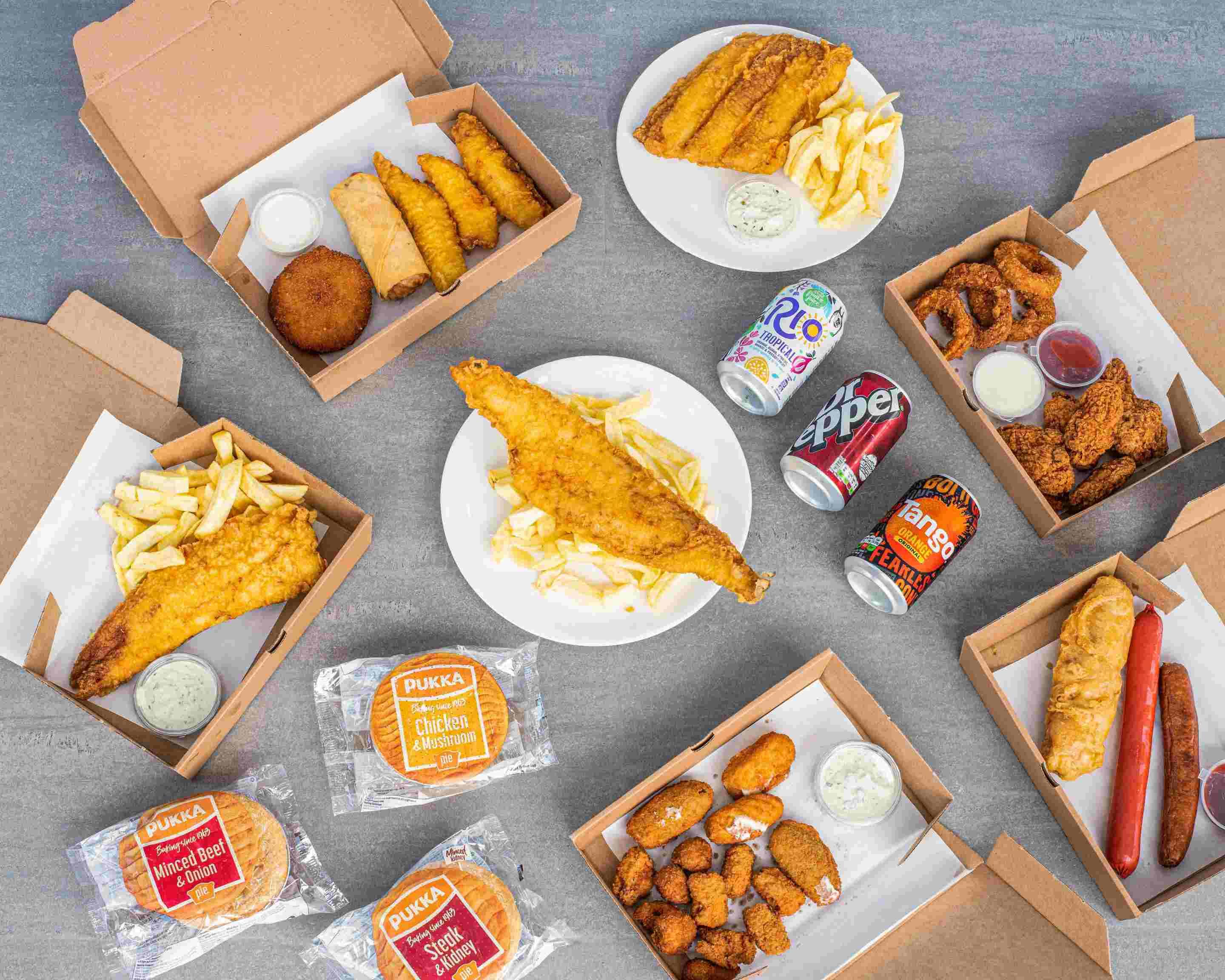 MILNE PARK TRADITIONAL FISH & CHIPS Menu & Prices - London Delivery