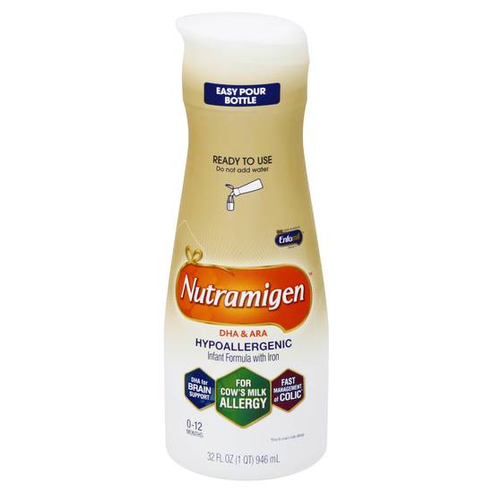 Nutramigen Hypoallergenic Infant Formula With Iron