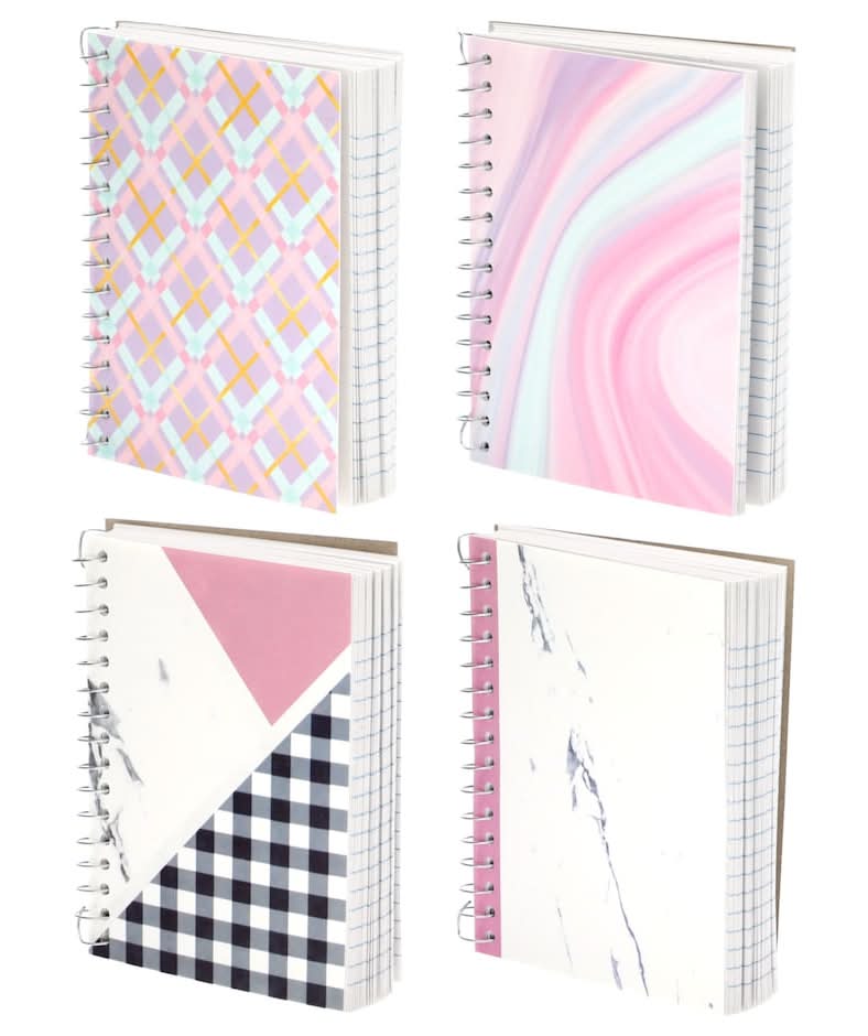 Jot Fat Spiral Notebook, 5.5x4-in. 180-sheet