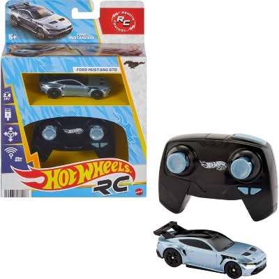 Hot Wheels Ford Mustang Gtd Battery Powered Remote Control Toy Car