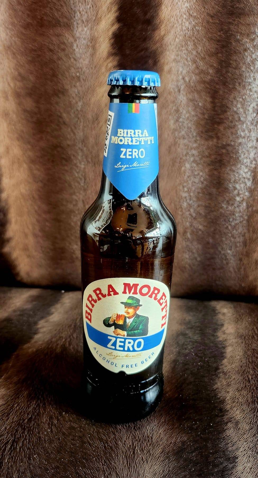 Bière Moretti Zero (sans alcool)