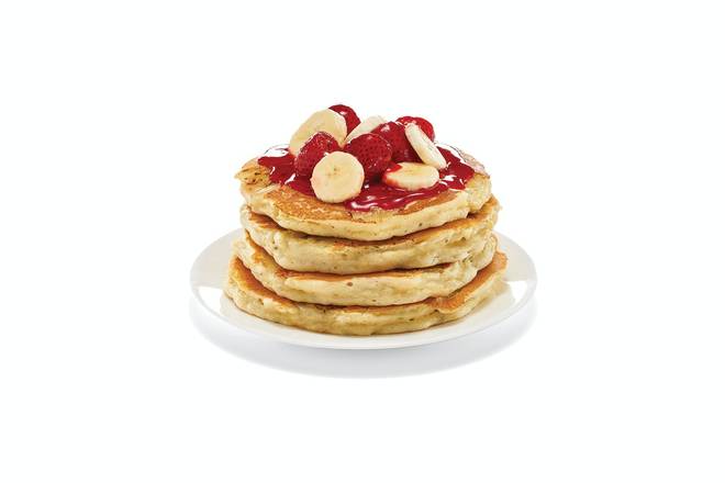 New! Protein Pancakes - Strawberry Banana
