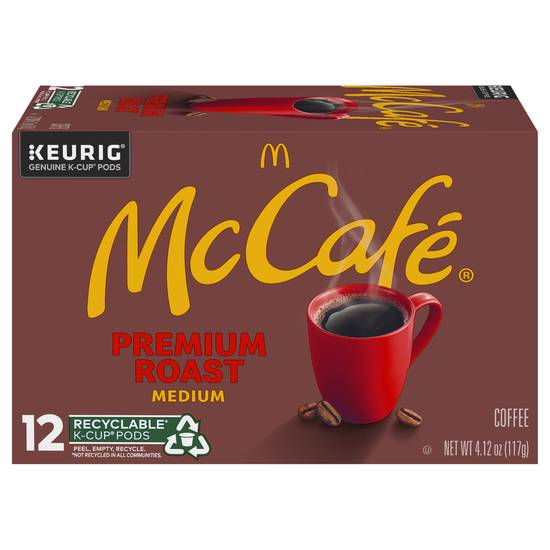 Mccafé Premium Roast Medium Coffee K-Cup Pods (4.12 oz)