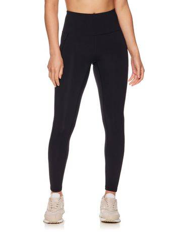 Reebok Women's Everyday Highrise 7/8 Legging With 25" Inseam and Side Pockets, S