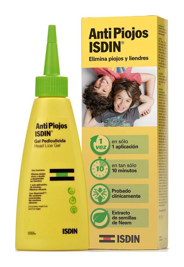 ISDIN · Gel pediculicida anti piojos (100 ml)