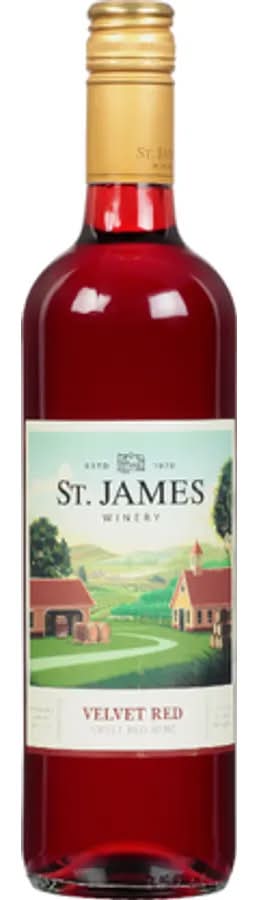 St James Velvet Red