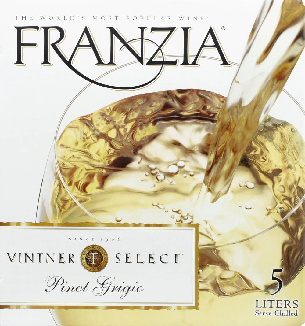 Franzia California Vintner Select Pinot Grigio Wine (5 L)