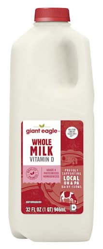 Giant Eagle Whole Milk (32 fl oz)