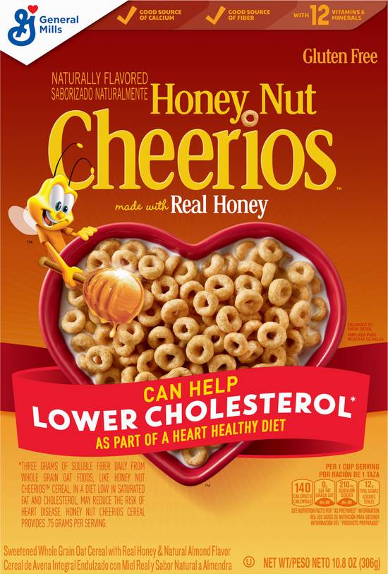 Cheerios Gluten Free Honey Nut Cereal