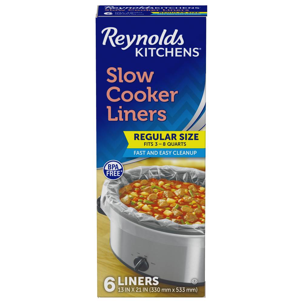 Reynolds Kitchens Regular Size Slow Cooker Liners