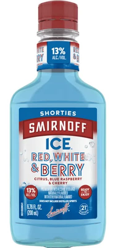 Smirnoff Shorties Ice Red White & Berry