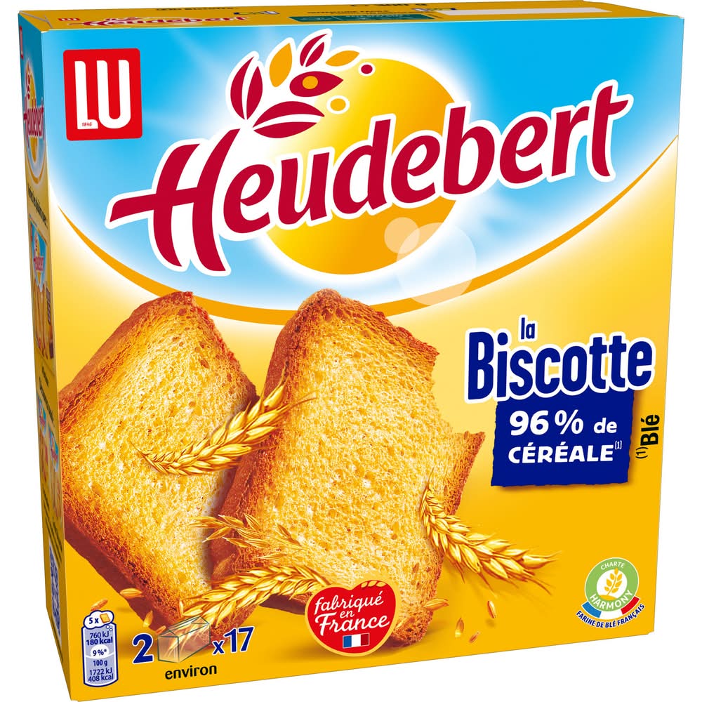 LU - Heudebert la biscotte nature (300g)