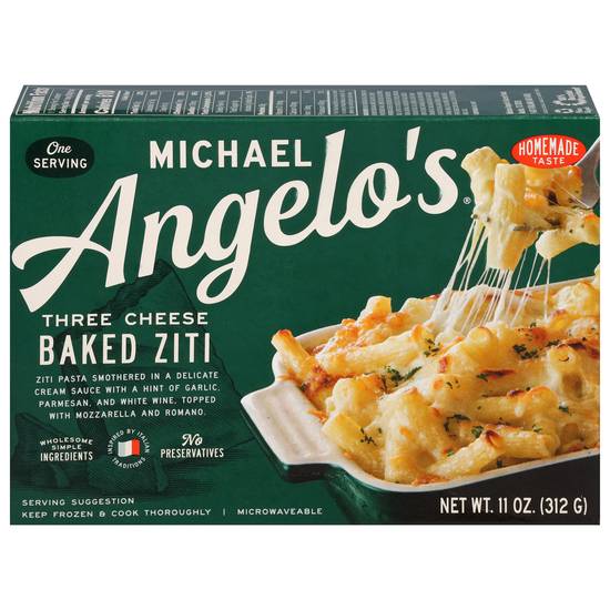 Michael Angelo's Three Cheese Baked Ziti
