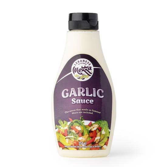 Garlic Sauce Bottle