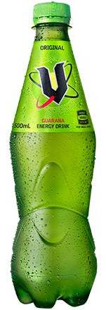 V green bottle 500ml bottle
