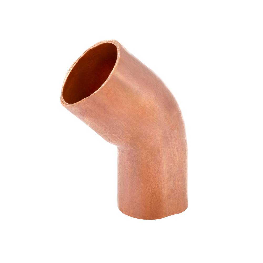 Streamline 1/2-in x 1/2-in 45-Degree Cup (Solder) x Cup (Solder) Copper Street Elbow Solder Elbow Fitting | W 03326L