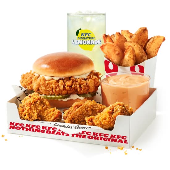 Hot Ranch Big Box: Wings + Sandwich