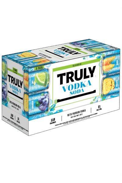 Truly Vodka Soda Classic Variety pack (8ct 12 fl oz )