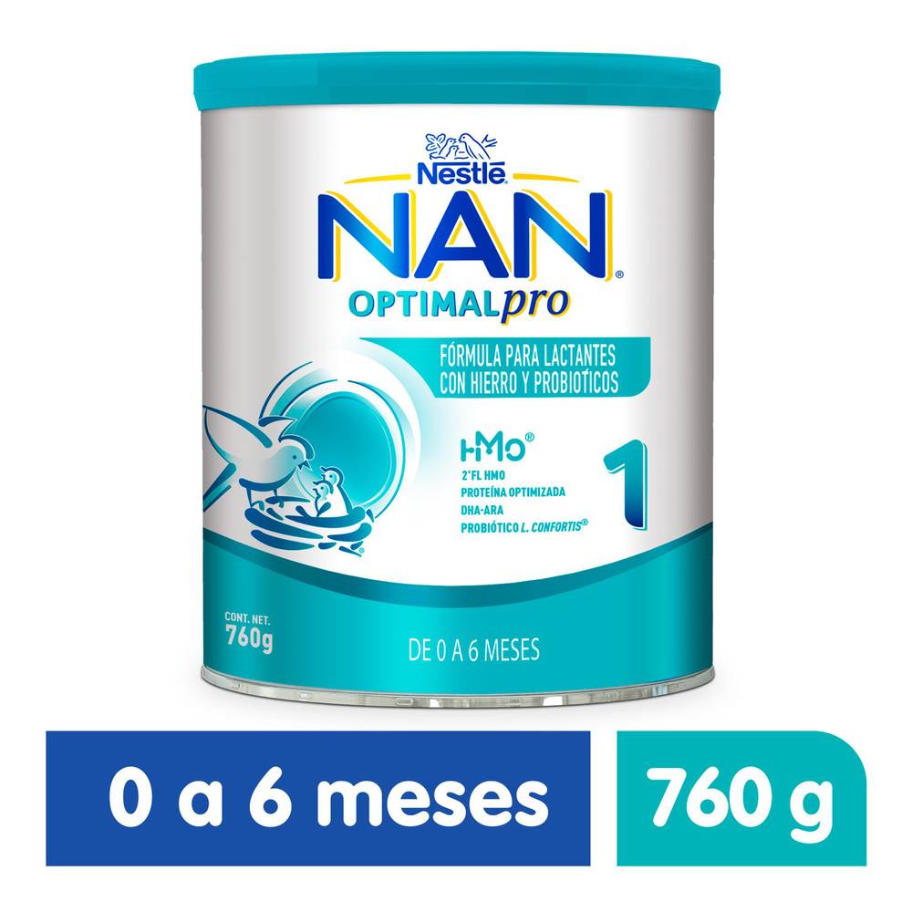 NAN · Fórmula láctea optimal pro 1 (760 g)