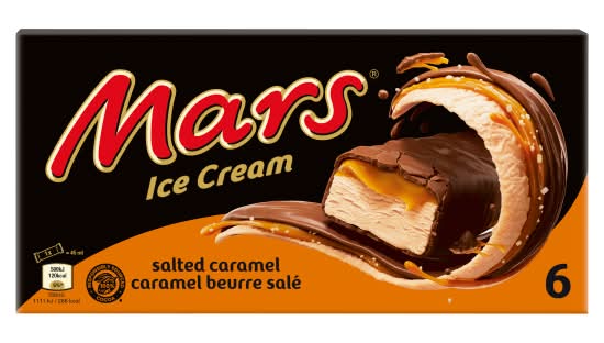 Mars Salted Caramel, Ice Cream Bars (6 x 45ml)
