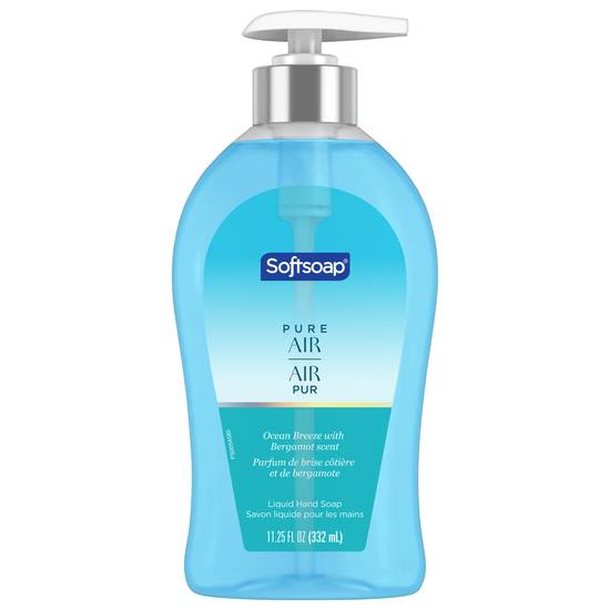Softsoap Pure Air Liquid Hand Soap, Ocean Breeze With Bergamot Scent