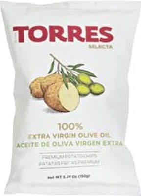 Torres 'Selecta' Extra Virgin Olive Oil Crisps 150g