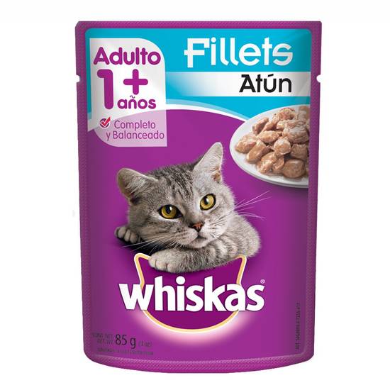 Whiskas alimento húmedo para gato (atún)