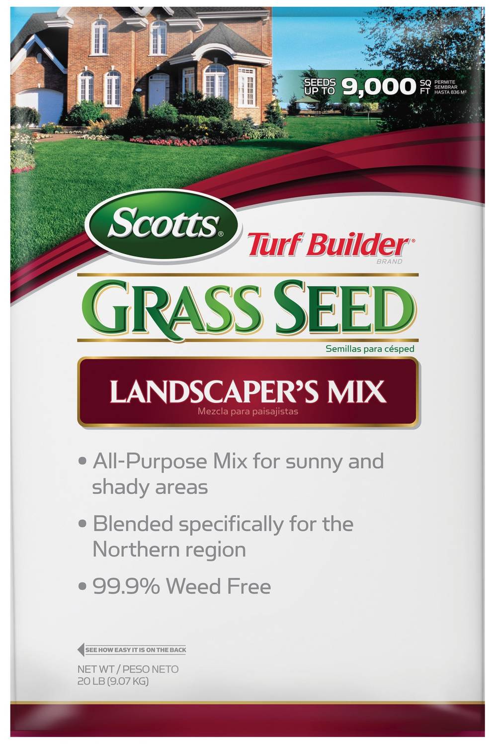 Scotts Turf Builder Landscaper's Mix 20-lb Mixture/Blend Grass Seed | 18133