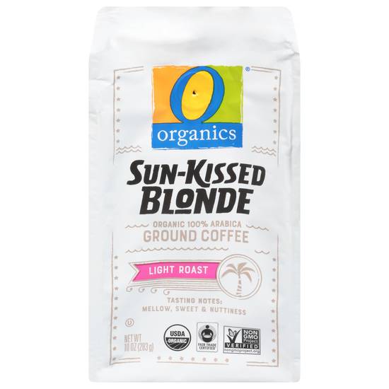 O Organics Sun Kissed Blonde Light Roast Ground Coffee (10 oz)