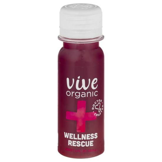 Vive Organic Wellness Rescue Shot- Oil Of Oregano Ginger & Elderberry (2 fl oz)