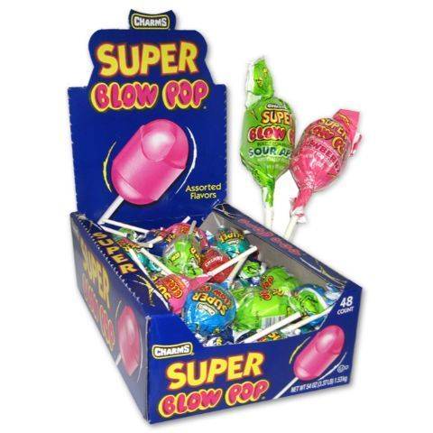 Charms Super Blow Pops 1.13oz