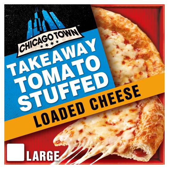 Chicago Town Takeaway Stuffed Crust Cheese Large Pizza 630g