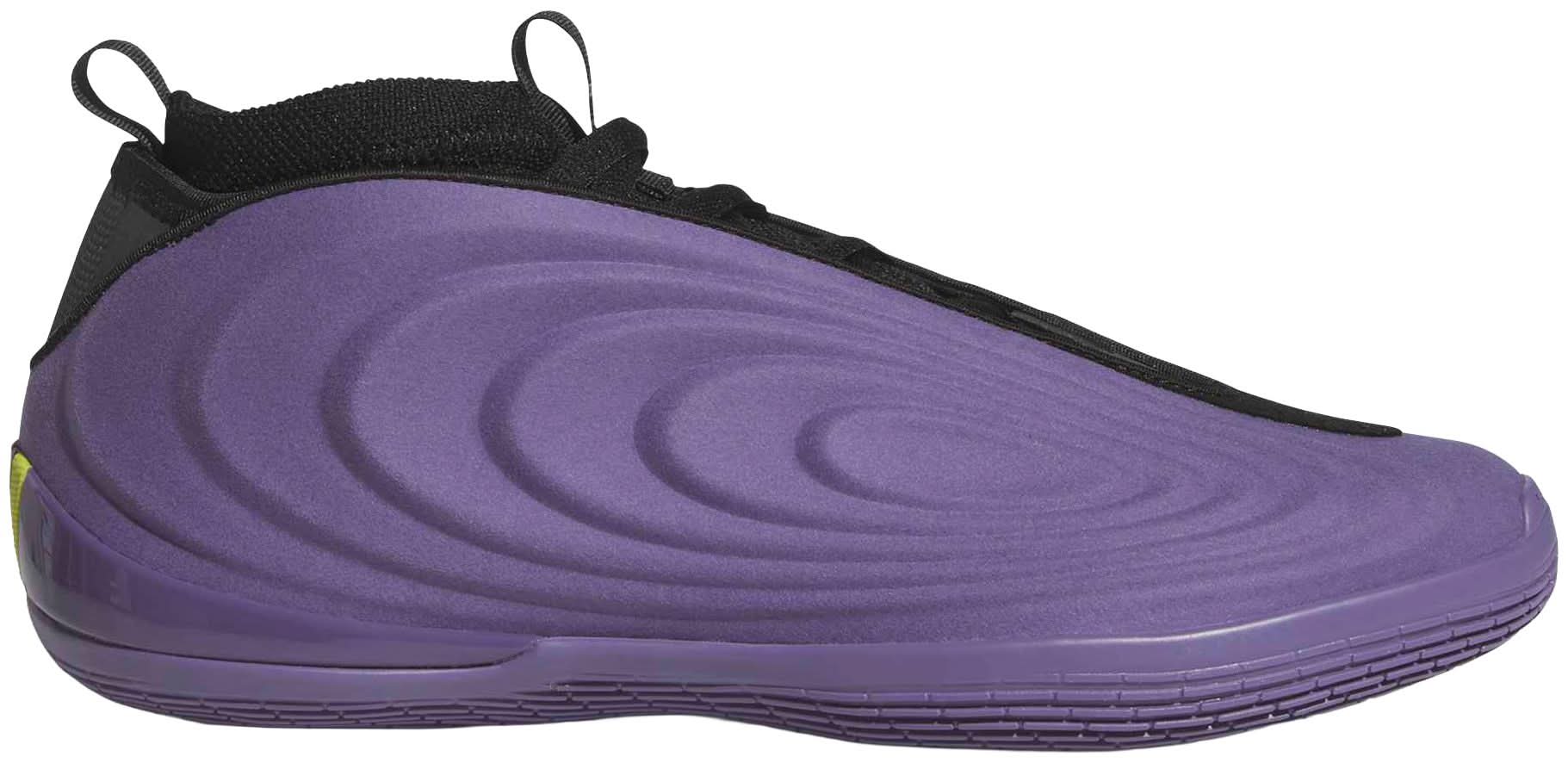 adidas Harden Volume 10 'Tech Purple' Basketball Shoes (Fushica/Black, M10.0/W11.0)