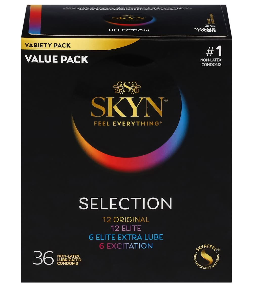 Skyn Selection Non-Latex Lubricated Condoms