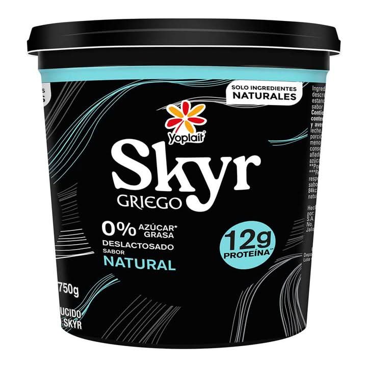Yoplait · Skyr griego yoghurt natural sin azúcar (750 g)