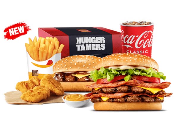 Medium Mega Baconator Hunger Tamers