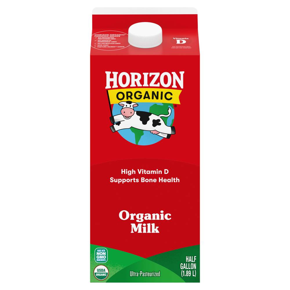 Horizon Organic Vitamin D Ultra-Pasteurized Milk (1.89 L)