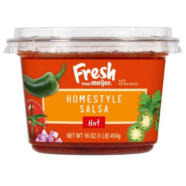 Fresh From Meijer Hot Homestyle Salsa (16 oz)