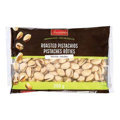 Irresistibles pistaches grillées salées (200 g) - salted roasted pistachios (200 g)