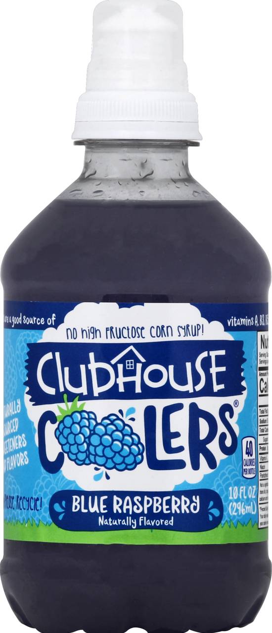 Clubhouse Coolers Coolers Juice (10 fl oz) (blue raspberry)
