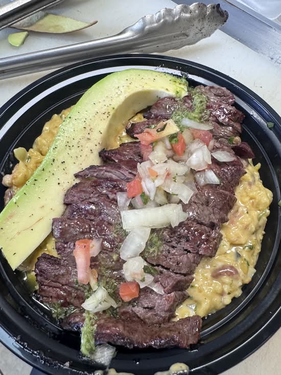 MampoRisotto, Churrasco y Aguacate