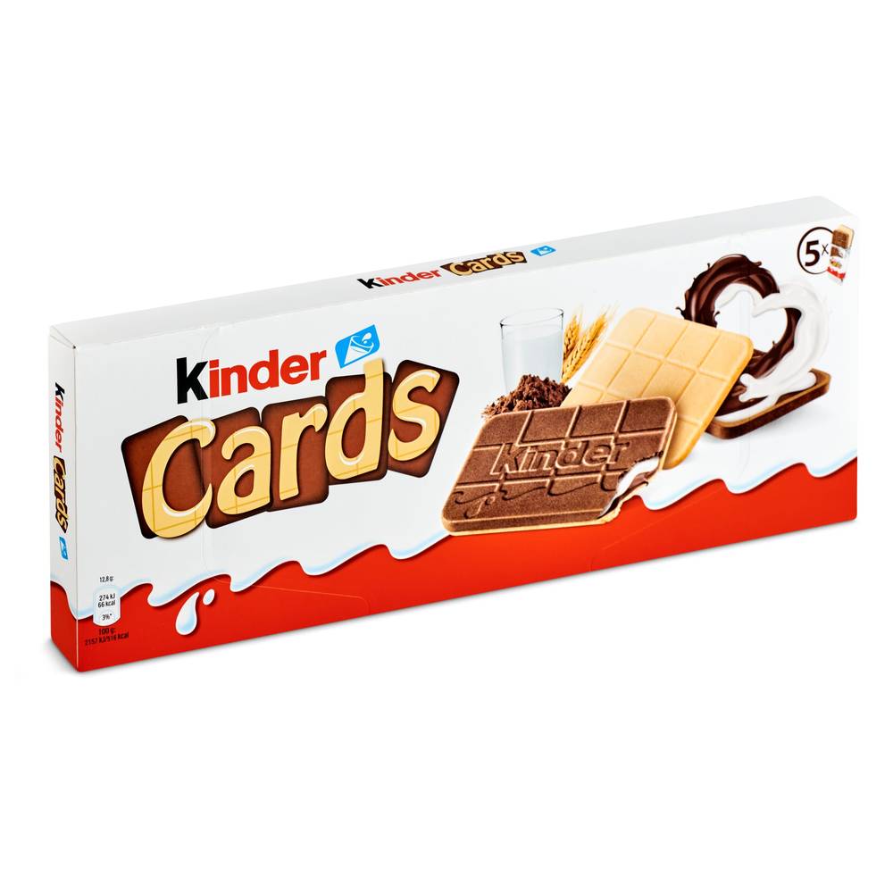 Obleas Con Doble Relleno Kinder Caja 128 G