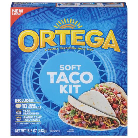 Ortega Soft Taco Kit