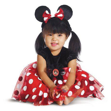 Infant''S Red Minnie Mouse Costume (Size: 12-18 Months)