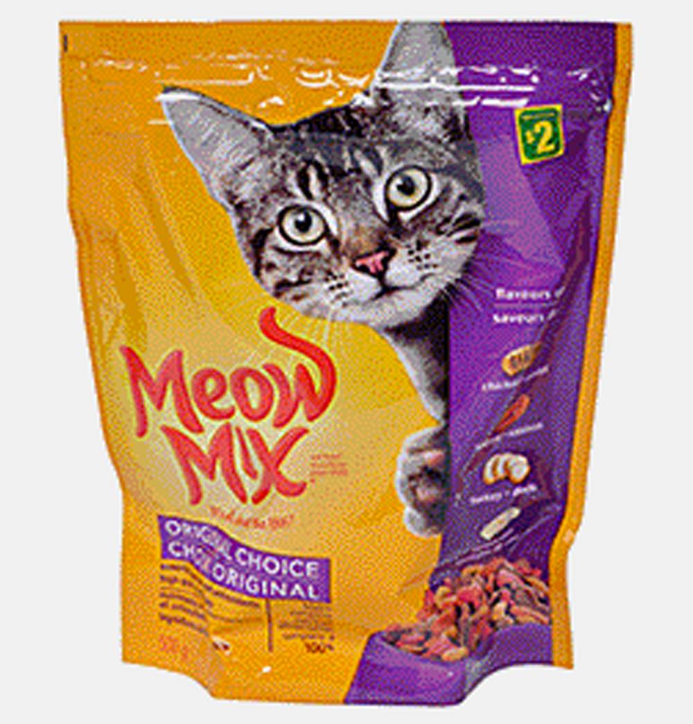 Meow Mix Dry Cat Food, Assorted (500 g)