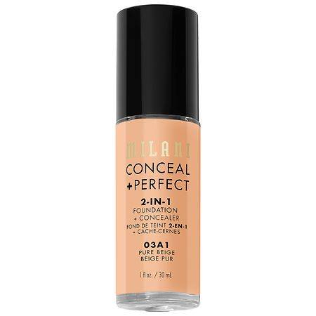 Milani Conceal + Perfect 2-in-1 Foundation + Concealer - 1.0 fl oz