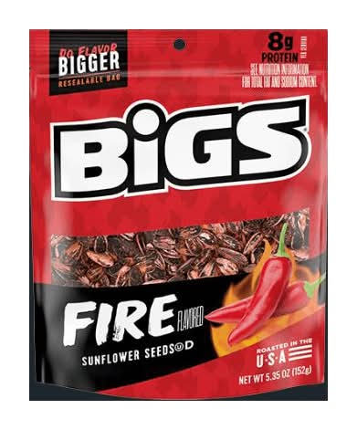 BIGS Fire Sunflower Seeds 5.35oz