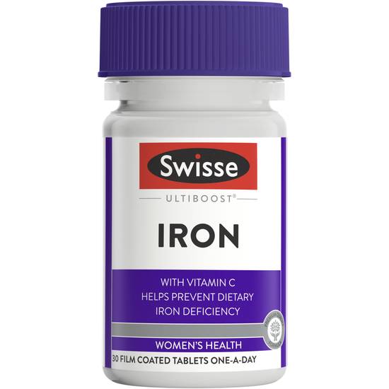 Swisse Ultiboost Iron Health Supplement Tablets